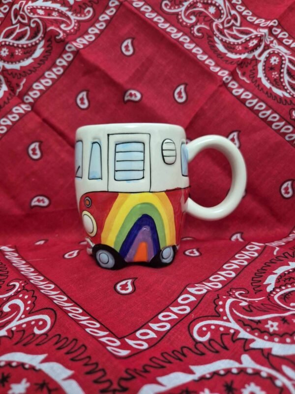 Volkswagen VW T1 Camper Rainbow Bus - Image 4