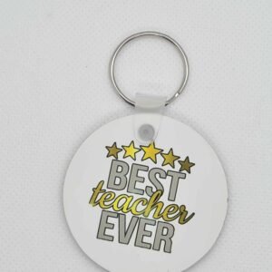 Best Teacher Keyring