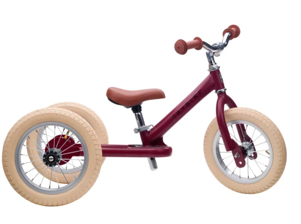 Child's Trybike - Matte 2 in 1 Balance Trike - Vintage Red - Image 4