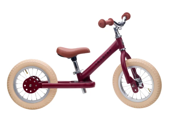 Child's Trybike - Matte 2 in 1 Balance Trike - Vintage Red - Image 2