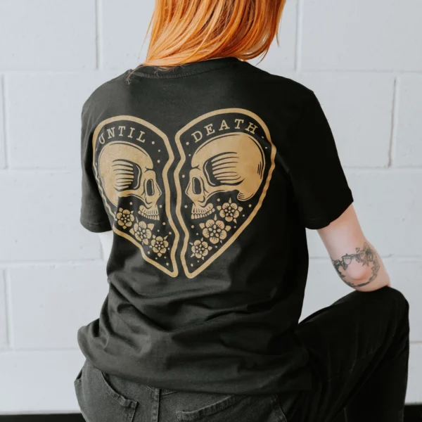 Until Death - Black Short Sleeve Unisex T-Shirt