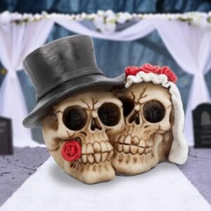 Wedding Skull by Nemesis Now – Hand-Painted Alternative Wedding Decor